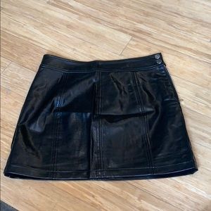 Leather skirt NWT